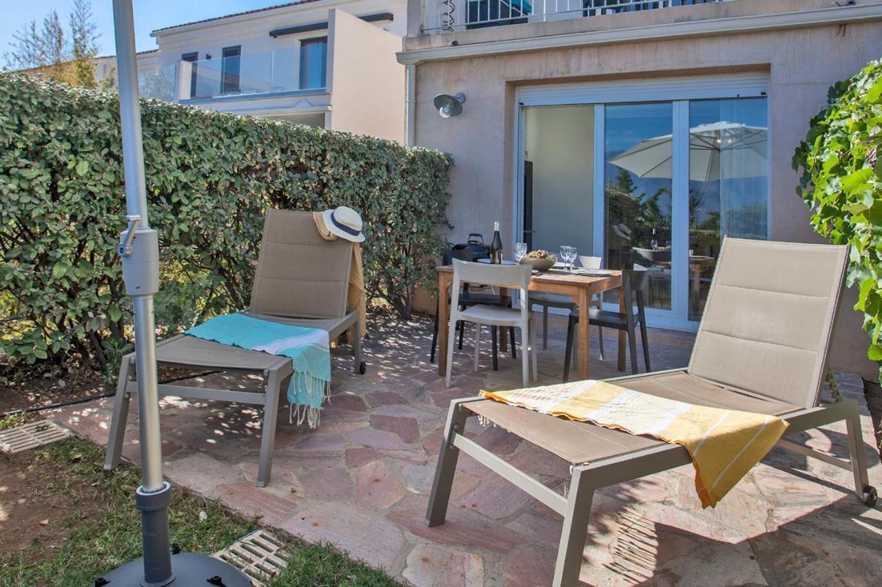 Mare location avec jardin vue mer et montagne plage et port à 2 pas Calvi (Corsica) Exterior foto